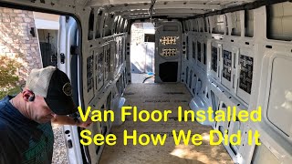 Ultimate Guide to Insulated Van Sub Floor Installation!