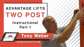 Advantage Lifts two post instructional video