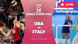 USA v Italy - Group 1: 2017 FIVB Volleyball World Grand Prix