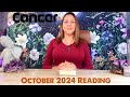 CANCER ♋️🍂 OCTOBER 2024: FACING THE SITUATION HEAD ON! HEALINH, SUCCESS, JUSTICE!