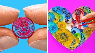 IDEE FAVOLOSE PER IL QUILLING || Creazioni Spettacolari con la Carta