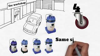 Professional Car Vacuum Cleaner | Best Car Vacuum Cleaner | Dry Vacuum Cleaner | Manmachine Works