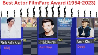Filmfare Awards Winners List All Time ; Best Actor ! 3D#filmfareawards #actor #bollywood #hero
