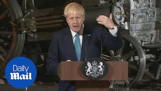Boris Johnson gives first speech as Prime Minister in Westminster