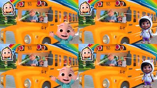 Yes Yes Fruits Song + Nursery Rhymes CoComelon Wheel on the Bus Several Sound Versions 110 Seconds