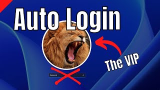 How to Auto Login in Windows 11