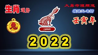 2022年 生肖運勢｜2022 生肖「兔」 完整版｜2022年 运势 兔｜壬寅年運勢 兔 2022｜2022年运途 兔｜兔 生肖运程 2022｜大易命理頻道｜賴靖元 老師｜CC 字幕