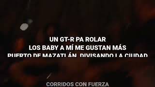 AMG - Natanael Cano × Gabito Ballesteros × Peso Pluma | Letra/Lyrics (Corridos 2023)