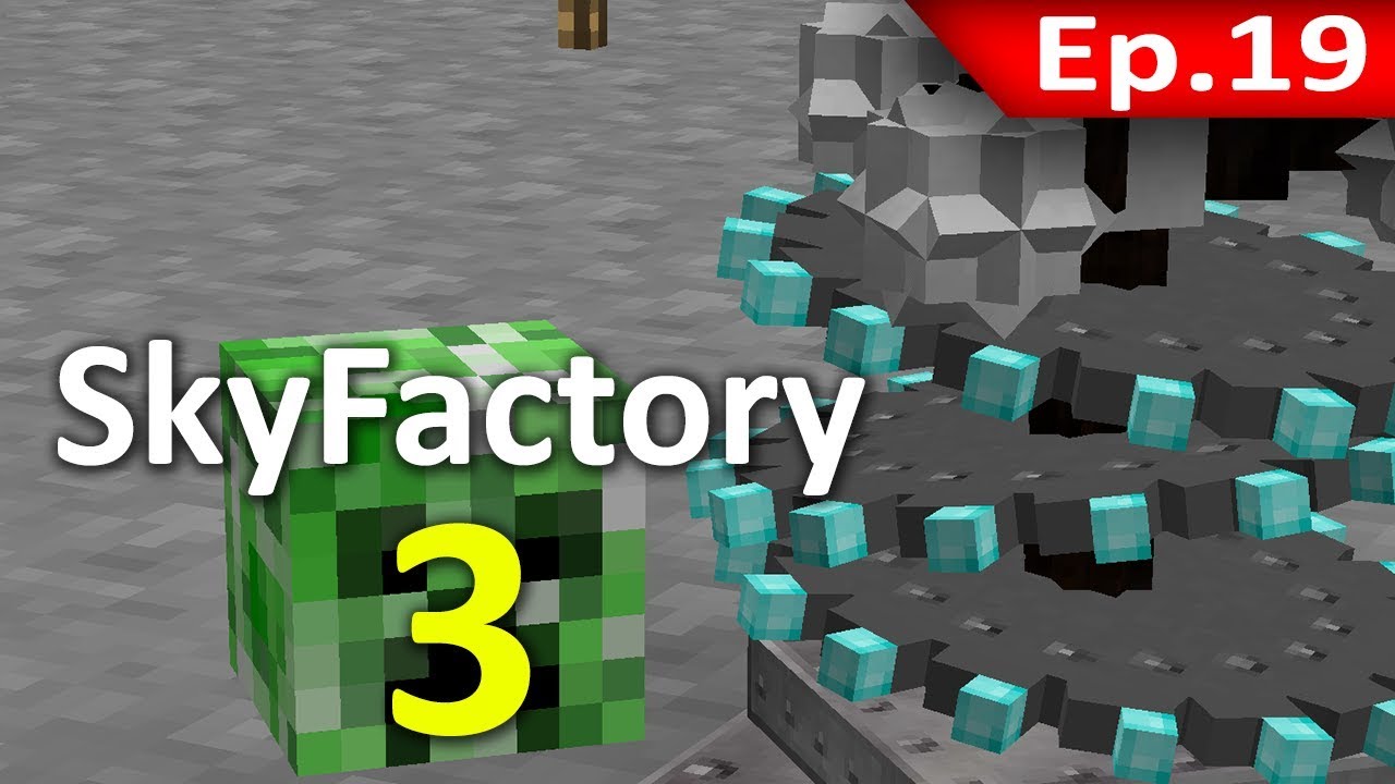 🏭 Minecraft: Sky Factory 3 - ปั้ม Monster แบบ Sky Factory #19 - YouTube