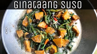 Ginataang Suso with Kalabasa and Sitaw  | Kusina ni Risa