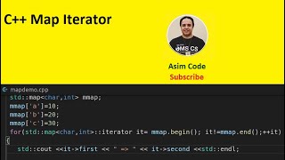 C++ Map Iterator