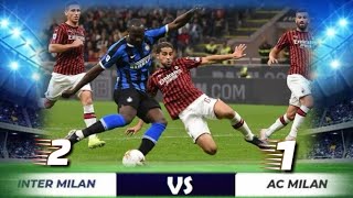 Ac Milan disaster, red card zlatan Ibrahimovic,Inter Milan Vs Ac Milan 🔗 [ 2 - 1 ] 🔗