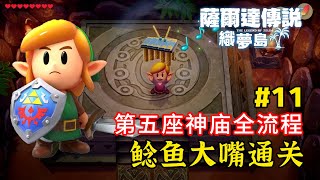 【塞尔达传说 织梦岛】11.鲶鱼大嘴通关，第五座神庙全流程～