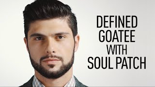 Defined Goatee with Soul Patch | Panasonic ER-SB60/ER-SB40