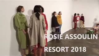 Rosie Assoulin Resort 2018 为什么这些小姐姐都这么高:)