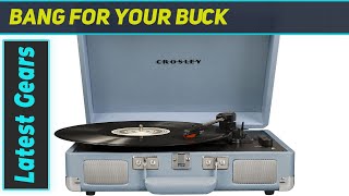 Unveiling the Crosley Cruiser Plus: A Bluetooth Vintage Vinyl Experience!