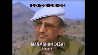 Manmohan Desai Talks About Amitabh Bachchan | 1989 Interview