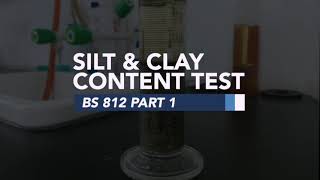 Silt \u0026 Clay Content Test