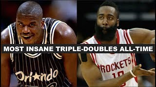 5 Craziest Triple-Doubles In NBA History