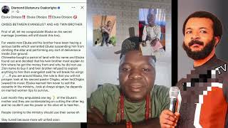 Mathias ezeaku expose Evangelist ebuka obi and his mother💥💥over ebukas mother's sicknéss 😭😭