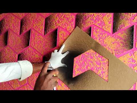 ASIAN PAINT ROYAL PLAY DESIGN // EXTERIOR WALL PAINTING DESIGN // BRICK WALL PAINTING DESIGN