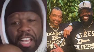 50 Cent THREATENS To End BMF Show Over Big Meech LINKING With Rick Ross \u0026 EXPOSE Truth “IF..