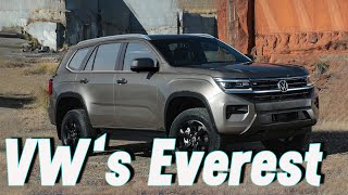 大眾版撼路者亮相？ 3.0T發動機配8AT，全時四驅，或與途昂同級 | VW's Everest ？