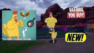 NEW Big Chicken Skin Review! (Fortnite x Family Guy)
