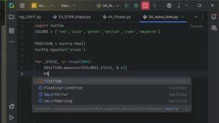 Dynamic Color Spiral Pattern with Python Turtle | Advanced Creative Coding Visualization