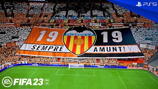 FIFA 23 - Valencia vs. Barcelona - La Liga 22/23 Full Match PS5 Gameplay | 4K