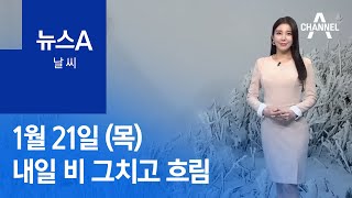 [날씨]내일 비 그치고 흐림…수도권 미세먼지 ‘나쁨’ | 뉴스A