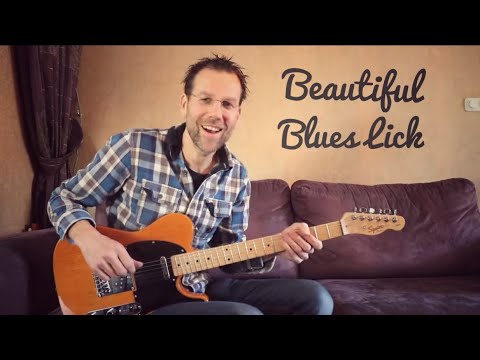 Beautiful Blues Guitar Lick For Intermediate Guitar Players - YouTube