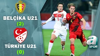 Belçika U21 2 - 0 Türkiye U21 (U21 Avrupa Şampiyonası Grup Eleme Maçı) 12.11.2021