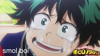 deku being a cinnamon roll for 5 minutes