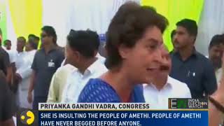 India Election Watch: Priyanka Vadra takes on Smriti Irani