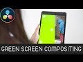 Green screen compositing in Fusion | Davinci Resolve Tutorial