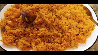 How to Make Shrimp Kabsa | How to Make Kabsa Robian | Easy Prawn Kabsa | Anees