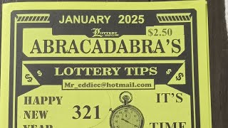 ABRACADABRA💥Lottery picks and tips for Jan 2025