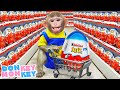Canción de Huevos Sorpresa 🥚 Monkey Compra Kinder Joy ️🛒 | Donkey Monkey - Canciones infantiles