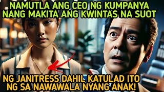 NAMUTLA ANG CEO NANG MAKITA ANG KWINTAS NA SUOT NG JANITRESS KATULAD ITO NG SA NAWAWALA NYANG ANAK