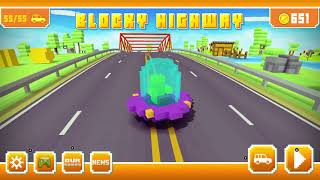 Car Racing - Blocky Highway Traffic Racing Android-ios Gameplay-Android Games