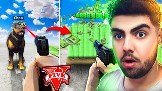 لە ناو GTA له هەر شتێک تەقە بکە‌م دەبیت به پارە🤑💲