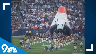 9NEWS story on the first Broncos game at Empower Field
