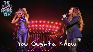 Taylor Swift & Alanis Morissette - You Oughta Know (Live on The 1989 World Tour)