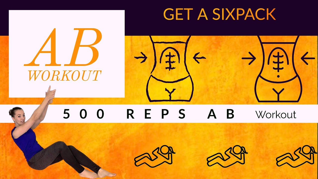 500 Rep Ab Challenge Abs Workout 500 Reps Of Abs Exercises