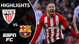 Athletic Club shocks Barcelona in extra time | Copa del Rey Highlights | ESPN FC