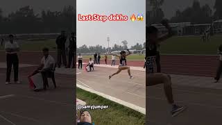 Girls 39th triple jump national championships#youtubeshorts#viralshorts#sports#shortsfeed