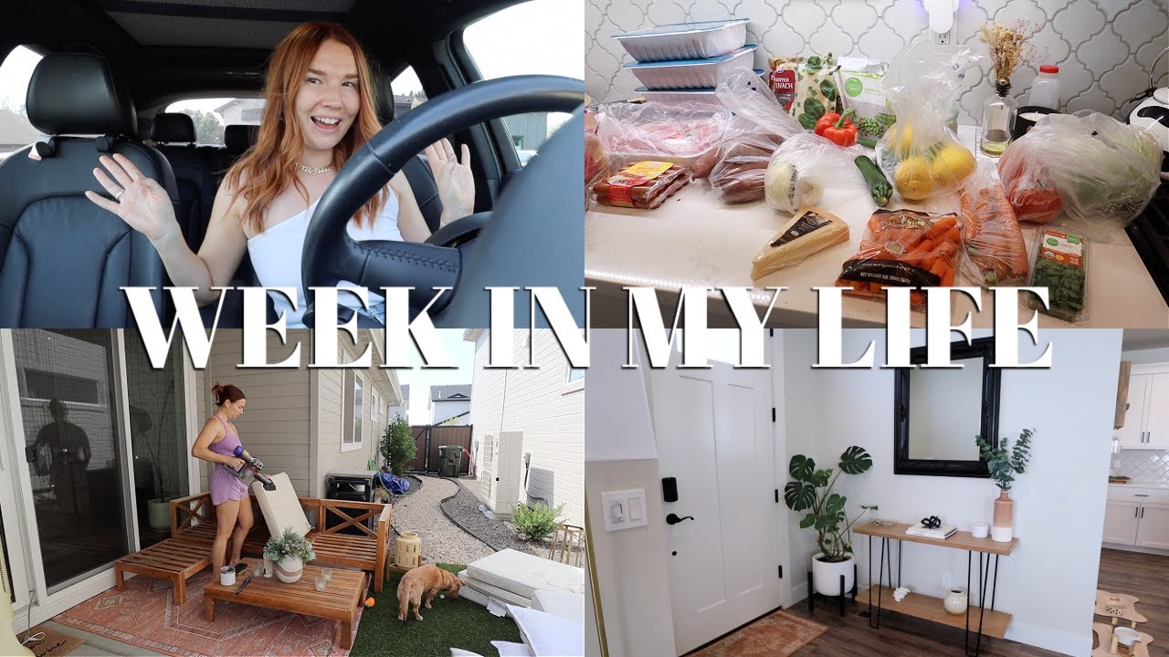 Vlog Grocery Haul Work Days Cleaning New House Things Youtube