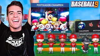 WINNING THE WORLD CHAMPIONSHIP! - Baseball 9