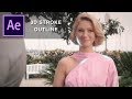 3d stroke outline | after effects tutorial
